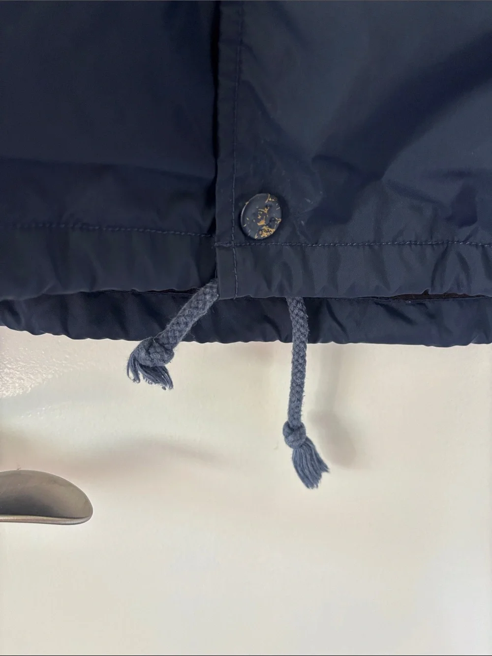 Vans Navy Windbreaker Jacket with Sleeve Graphics